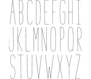 Stickserie - Alpha Delight Doodle Schrift inkl. BX Schriftart